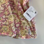 Free People  Movement Inspire Floral Printed Layer Long Sleeve Top Women’s Large Photo 3