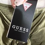 Guess NWT Army Green Charissa Crop Top Photo 5