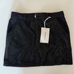Frame Crystal-embellished denim mini skirt Photo 3