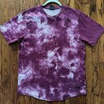 Jordan NWOT Air Maroon Tie Dye T-shirt Large Photo 4