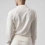 Athleta  Eastbound Sweatshirt Magnolia Soft White - Size XS Photo 2