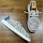 Hey Dude  Size 8 Wendy Sox Light Pink (Grey) Slip On Shoes Photo 0