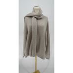 NWT Favorite Daughter THE JAMIE Cashmere Blend Sweater in Gray Sz Large $378 Photo 4