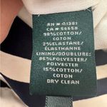 Lauren Ralph Lauren Navy Blue Cream Floral Striped Sheath Dress Womens 6 Preppy Photo 7