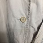 Theory Katerina Tan Trench Coat Belted Double Breasted Cream M Medium Lined Midi Photo 4