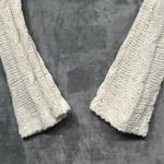 Free People NWT  Robyn Cable Knit Bell Sleeve Cropped Cardigan Sweater Women's XL Photo 4