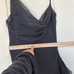 House Of CB  'Malila'‎ Black Ruffle Sheer Maxi Dress NW S Photo 6