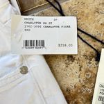 Citizens‎ of Humanity Charlotte Crop HighRise White Denim Cotton Jeans NWT Photo 4