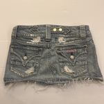 Hudson Jeans Hudson Denim Mini Skirt - Size 27 - Frayed and distressed Photo 1