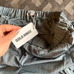 Gold Hinge Parachute Pants Photo 4