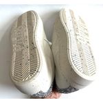 P448  Thea Glitter Casual Designer Sneakers White Silver Size 42 (9-9.5) NEW Photo 10