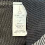 Aerie  Offline 7 Inch Inseam Hi-Rise Biker Short Braid Detail Grey Athletic Sport Photo 6