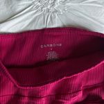 Carbon 38  Ribbed Regular Rise 7/8 Leggings Pink S Photo 4