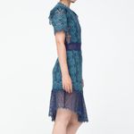 Sea New York Lola Lace Dress Blue Size 4 Photo 2
