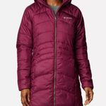 Columbia  Karis Gale Long Hooded Jacket Marionberry size XS Photo 10