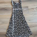 WALLFLOWER Sunflower Printed Wrap Dress Sleeveless Size Small Black Photo 7