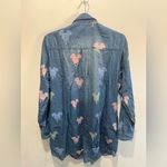 Her Universe Disney 100 Mickey Mouse Allover Print Button-Down Denim Shirt Dress Photo 2