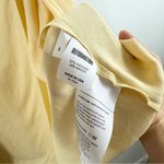 Reformation  skirt with slit in buttercup NWT Photo 7