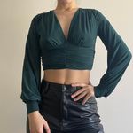 21 Saints Emerald Green NWT Crop Top Size S Photo 0