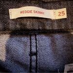 Levi's Levi’s Wedge Skinny Jeans Women’s Size 25 Charcoal Gray Button‎ Front Denim Photo 6