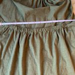 Poor pitiful pearl army green cotton halter top. Photo 6