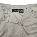 Liz Claiborne Tan Formal Silk Interview Preppy 90s VTG Trousers Dress Pants 12 Photo 11