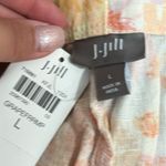 J.Jill  100% LINEN CROPPED WIDE LEG‎ TROUSER BEACH PANT SIZE LARGE NWT Photo 2