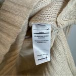Smartwool  Crestone Tunic Cowl Neck Sweater Cable Knit Cream Size Small Photo 3