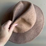 Desert Blue tan wool blend Panama fedora hat, NWT Photo 10