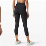 Lululemon  Align Ultra High Rise 21” Black Leggings Size 6 Small Yoga Stretch Photo 1