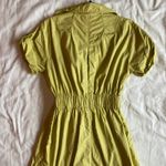 CAbi  Green Safari Trench Coat Dress Size Medium Photo 4