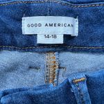 Good American ‎ Always Fits Good Classic Jeans Size 14/18 Blue Wash Hi-Rise Photo 4