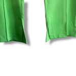 Topshop  pintuck high waist dress pants trousers bright kelly green NWT Photo 5