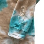 By Samii Ryan | Pure Angel Multicolor Tie Dye Hoodie Sweatshirt Small Blue Photo 7