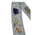 Car Mar blue womens patch work jeans pants denim size 23 SKU 3539 Photo 1
