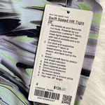 Lululemon Size 4 Swift Speed HR Tight 28” Paint Warp PAWM Pant new Photo 1