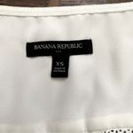 Banana Republic  White Linen Tank Top, Size XS Photo 6