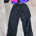 Lavon  Tracksuit Wind Breaker 80s Geometric 90s Cheerful Corp Purple Black Retro Photo 2