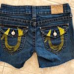 True Religion Perfect  cut off Jean shorts. Size 27 Photo 1