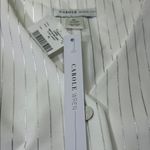 Carole White Pinstripe Women's Vest Size XL Photo 13