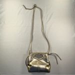 Betsey Johnson  Gold Heart Purse Crossbody Photo 4