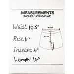 Aerie  Jacquard Paperbag Waist Yellow‎ Shock Brown Tassel Front Short SMALL NWT Photo 7