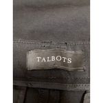 Talbots  Women's Black High Rise Slim Fit Straight Leg Trouser Dress Pants Size 4 Photo 2