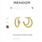 Rachel Zoe RENDOR EARRINGS By  Photo 3