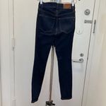 Madewell Petite Mid-Rise Skinny Jeans in Larkspur Wash: Tencel Denim Edition Photo 5