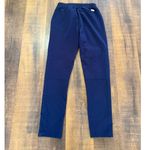 FIGS  Yola Straight Leg Scrub Pants Navy Blue Drawstring Size XS Photo 3