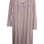 Aria  Lavender Floral Pajama Dress Photo 0