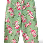 Ralph Lauren Vintage 90s Cottage Countryside Floral Garden Ankle Pants Size 8 P Photo 0