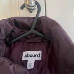 Abound Burgundy puffer jacket Photo 1