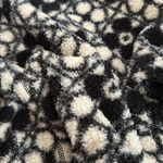Marine layer  Laid-Back Sherpa Hoodie geometric floral L sweatshirt crop Boucle Photo 3